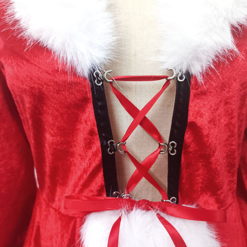 sexy clothes bg3 Santa Suit Santa Claus Mrs.Claus Christmas Dress Santa Clothes Sexy  Costumes Santa Hat Women's Sexy Lady Cosplay Costume Adults' Christmas  Masquerade Christmas Party Dress Hat 2026
