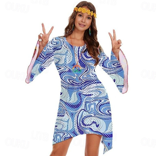 retro fancy dress womens 1950s Retro Vintage Knee Length Swing Dress Flare Dress Shirt Dress With Belt Polka dots Fancy Dress Women's Carnival Masquerade Vacation Party / Evening Dailywear Adults' Dress Spring & Summer 2026
