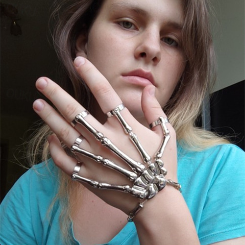 ハンドチェーン フィンガーリングブレスレット Finger chain ring - 日本