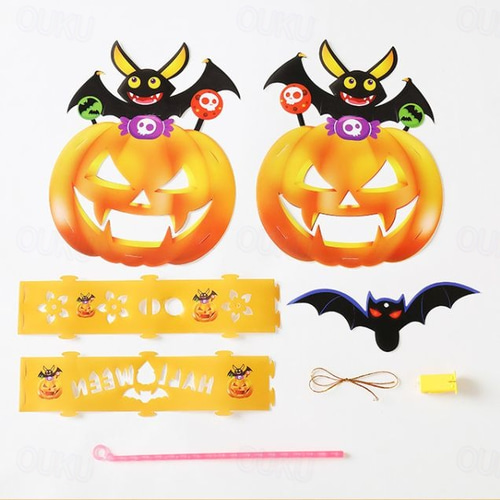 2026年 ハロウィーンのカボチャのランタンの装飾 - DIY 光るナイト
