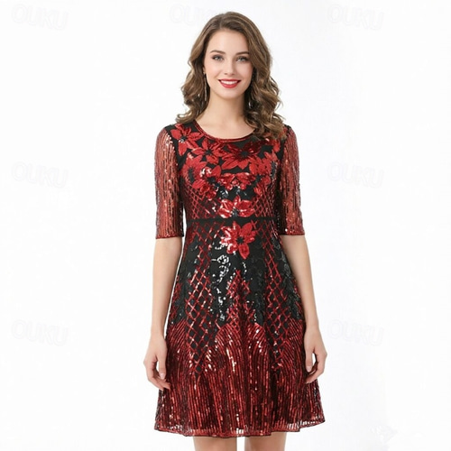 roaring 20s short dresses 1920s day dress in off-white with short sleeves