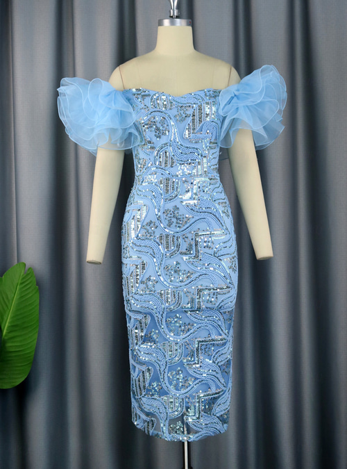 Sheath Sequin Party Dresses Floral Dress Cocktail Party Wedding Party Tea Length Sleeveless Off Shoulder dress to impress 2025 2026 - US $90.99 Sheath Sequin Party Dresses Floral Dress Cocktail Party Wedding Party Tea Length Sleeveless Off Shoulder dress to impress 2025 2026 - US $90.99