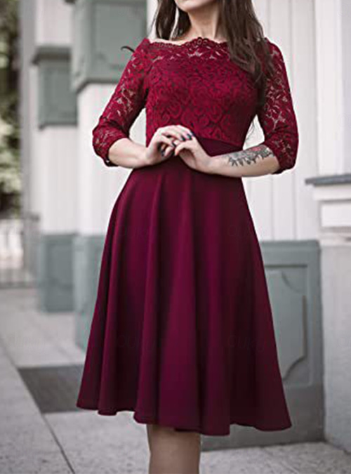 sachin and babi light blue dress Long Sleeve Skater Dresses | Long Sleeve Dress main image 0