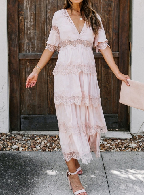 marin maxi dress Marin Collared Maxi Dress