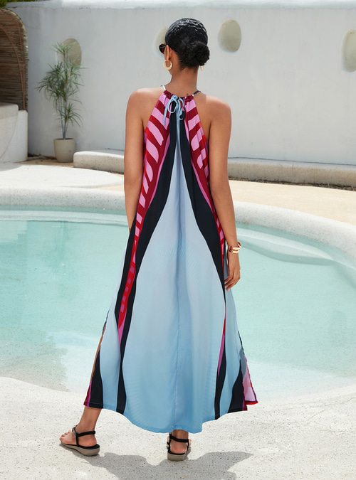willow tiered jersey dress Willow Tiered Jersey Dress-Forest Grass, Flourishing Vine main image 0