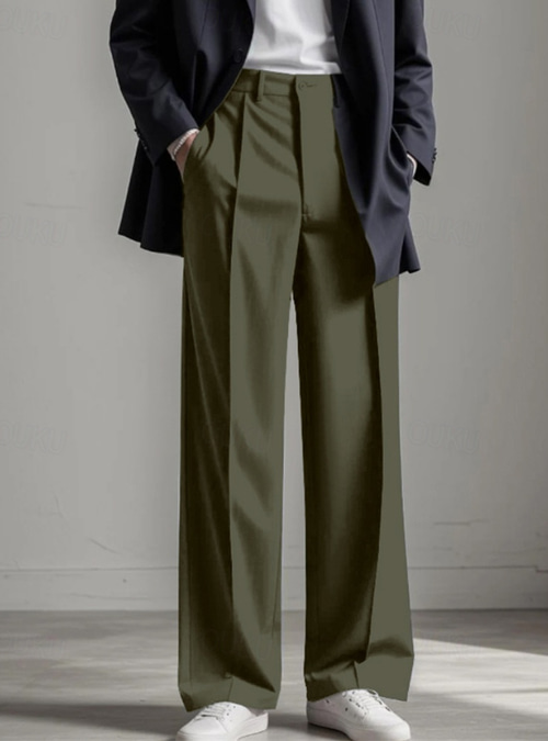 green emerald velvet dress Men's graduation pant – Vincent d'Amérique main image 0