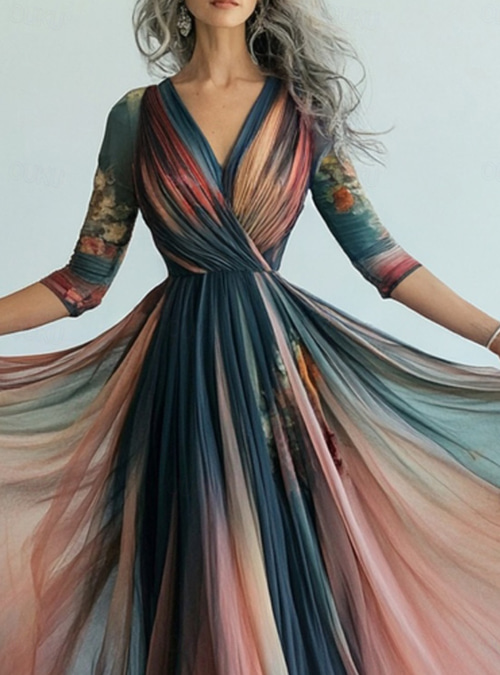 Women's Long Dress Maxi Dress Casual Dress Swing Dress Floral Dress Summer Dress Boho Dress Vintage Vacation Daily Holiday Regular Fit Floral Long Sleeve V Neck Blue Summer 2026 - US $71.99 Women's Long Dress Maxi Dress Casual Dress Swing Dress Floral Dress Summer Dress Boho Dress Vintage Vacation Daily Holiday Regular Fit Floral Long Sleeve V Neck Blue Summer 2026 - US $71.99