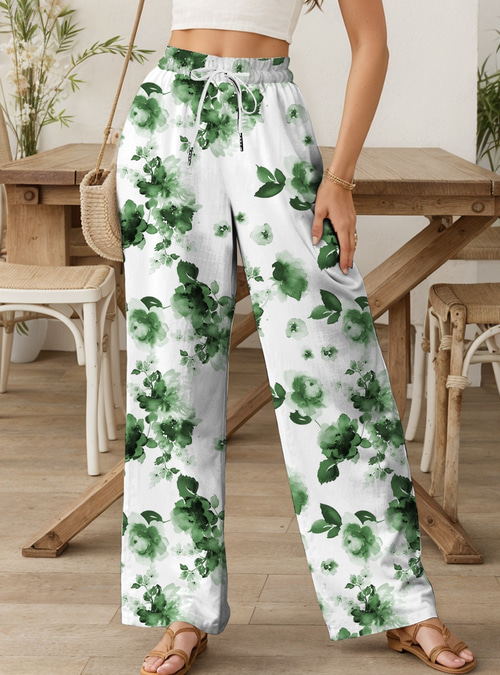 パンツ poppy FLORAL WAVE CARGO PANTS Girls Floral Wide Leg Pants | Cute Girls' Clothes – Hayden Girls