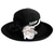 abordables Sombreros de fiesta-Sombreros de Lana con Flor 1PC Casual Kentucky Carrera de Caballos Tocado Copa de Melbourne Sombreros Tocado vestido para impresionar Día de carreras