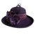 abordables Sombreros de fiesta-Sombreros de Lana con Flor 1PC Casual Kentucky Carrera de Caballos Tocado Copa de Melbourne Sombreros Tocado vestido para impresionar Día de carreras
