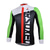 cheap Cycling Jerseys-Arsuxeo Men&#039;s Long Sleeve Cycling Jersey Black / Green White+Red Bule / Black Bike Jersey Top Breathable Quick Dry Anatomic Design Sports 100% Polyester Mountain Bike MTB Road Bike Cycling Clothing