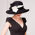 abordables Sombreros de fiesta-Sombreros de Lana con Flor 1PC Casual Kentucky Carrera de Caballos Tocado Copa de Melbourne Sombreros Tocado vestido para impresionar Día de carreras