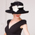 abordables Sombreros de fiesta-Sombreros de Lana con Flor 1PC Casual Kentucky Carrera de Caballos Tocado Copa de Melbourne Sombreros Tocado vestido para impresionar Día de carreras