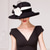abordables Sombreros de fiesta-Sombreros de Lana con Flor 1PC Casual Kentucky Carrera de Caballos Tocado Copa de Melbourne Sombreros Tocado vestido para impresionar Día de carreras