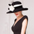 abordables Sombreros de fiesta-Sombreros de Lana con Flor 1PC Casual Kentucky Carrera de Caballos Tocado Copa de Melbourne Sombreros Tocado vestido para impresionar Día de carreras