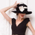 abordables Sombreros de fiesta-Sombreros de Lana con Flor 1PC Casual Kentucky Carrera de Caballos Tocado Copa de Melbourne Sombreros Tocado vestido para impresionar Día de carreras