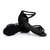 preiswerte Lateinamerikanische Schuhe-Damen Schuhe für den lateinamerikanischen Tanz Ballsaal Salsa Schuhe Line Dance Innen Praxis Professionell Satin Grundlegend Sandalen Absätze Niedriger Absatz Schnalle Kinder Leopard Aktmalerei