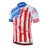 cheap Cycling Jerseys-Miloto Men&#039;s Women&#039;s Short Sleeve Cycling Jersey Red and White Stripes Plus Size Bike Shirt Sweatshirt Jersey Breathable Quick Dry Reflective Strips Sports Coolmax® 100% Polyester Mountain Bike MTB