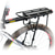 cheap Front &amp; Rear Racks-Bike Cargo Rack Max Load 50 kg Adjustable Reflective Logo Quick Release Coating Iron Road Bike Mountain Bike MTB Cycling / Bike - Black / Shock Absorbing / Ergonomic