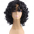 cheap Black &amp; African Wigs-Synthetic Wig Curly Afro Curly Afro Layered Haircut Wig Medium Length Long Natural Black Synthetic Hair Women's African American Wig For Black Women Black