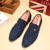 cheap Men&#039;s Slip-ons &amp; Loafers-Men&#039;s Loafers &amp; Slip-Ons Dress Shoes Plus Size Drive Shoes Driving Loafers Walking Business Classic Wedding Daily Office &amp; Career Suede Wear Proof Loafer Black Blue Spring Fall