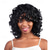 cheap Black &amp; African Wigs-Synthetic Wig Curly Afro Curly Afro Layered Haircut Wig Medium Length Long Natural Black Synthetic Hair Women's African American Wig For Black Women Black