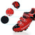 ieftine Încălțăminte de Ciclism-SIDEBIKE Pantofi de Mountain Bike Fibra de carbon Căptușire cu Perne Ciclism Negru / Roșu Bărbați Pantofi de Ciclism / Plasă de Aerisire