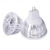 tanie Żarówki Punktowe LED-10 sztuk 9w żarówka led reflektor 900lm mr16 3 led koraliki led dekoracyjne ciepły zimny biały dla krajobrazu wpuszczane oświetlenie toru ac12v 90w odpowiednik halogenowy