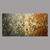 cheap Floral/Botanical Paintings-Oil Painting Hand Painted Horizontal Panoramic Abstract Floral / Botanical Modern Stretched Canvas