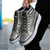 cheap Men&#039;s Sneakers-Men&#039;s Gold Glitter High Top Sneakers - Shiny Lace-Up Streetwear Shoes for Nightlife and Party Events