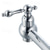 cheap Foldable-Kitchen faucet - Two Handles One Hole Chrome Pot Filler Wall Mounted Contemporary / Art Deco / Retro / Modern Kitchen Taps