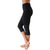 ieftine Jambiere și colanți de yoga-Pentru femei Talie Înaltă Pantaloni de yoga Buzunare laterale Dresuri Ciclism Jambiere Capri Pantaloni Controlul abdomenului Lift Fesier Întindere pe 4 căi Negru Plasă Spandex Lycra Fitness / Vară