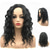 cheap Synthetic Trendy Wigs-Synthetic Wig Curly Middle Part Wig Long Black / Blonde Synthetic Hair Women&#039;s African American Wig For Black Women Black StrongBeauty