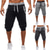 cheap Running Shorts-Men&#039;s Sweatpants Sweatshorts Pants / Trousers Lightweight Harem Black Dark Gray Light gray / Micro-elastic / Casual