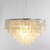 voordelige Kristallen Kroonluchters-4-lichts 50 cm kroonluchter metalen omhulsel geverfde afwerking modern 110-120v / 220-240v