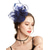 cheap Fascinators-Fascinators Headpiece Tulle Tea Party Horse Race Ladies Day Elegant Retro With Feather Flower Headpiece Headwear dress to impress Race Day Dress
