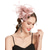 cheap Fascinators-Fascinators Headpiece Tulle Tea Party Horse Race Ladies Day Elegant Retro With Feather Flower Headpiece Headwear dress to impress Race Day Dress