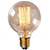 cheap Incandescent Bulbs-1pc Vintage Edison Bulbs with Spiral Filament 40W Dimmable E27 G95 Round Globe Large Antique Light Golden Finish Industrial Design Amber