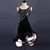 abordables Ropa de baile latino-baile salsa baile latino vestido junta dividida cristales / diamantes de imitación mujer rendimiento sin mangas spandex organza / salón de baile