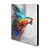 cheap Animal Paintings-Oil Painting 100% Handmade Hand Painted Wall Art On Canvas Colorful Animal Abstract Parrot Bird Home Decoration Decor Rolled Canvas No Frame Unstretched