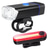 Χαμηλού Κόστους Φώτα Ποδηλάτου &amp; Αντανακλαστήρες-φως ποδηλάτου, εξαιρετικά φωτεινό σετ φώτα ποδηλάτου επαναφορτιζόμενου USB, προβολέας και πίσω φανάρι ποδηλάτου led με αδιάβροχο ipx6, φακός ασφαλείας ποδηλασίας δρόμου, φώτα 5 λειτουργιών