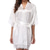 cheap Women&#039;s Robes-Women&#039;s Robes Gown Sets Bathrobes Nighty 1 PCS Pure Color Satin Simple Casual Home Party Wedding Party Spandex Gift Half Sleeve Lace Belt Included Spring Summer White Black