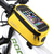 billige Cykelovertræk-ROSWHEEL Mobiltelefonetui Taske til stangen på cyklen 4.8/5.5 inch Cykling til Samsung Galaxy S6 LG G3 Samsung Galaxy S4 Blå / Sort Sort Gul Cykling / Cykel / iPhone X / iPhone XR / iPhone XS