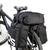 olcso Kerékpáros csomagtartótáskák-ROSWHEEL 35 L Túratáska csomagtartóra / Kétoldalas túratáska Poggyász Túratáskák csomagtartóra 3 az 1- Állítható Nagy kapacitás Kerékpáros táska 600D poliészter PVC Kerékpáros táska Kerékpáros táska