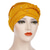voordelige Kledingaccessoires-vrouwen effen kralen india hoed moslim ruche kanker chemo beanie tulband wrap cap (navy) kralen vlecht india hoed turbante mujer turbantes