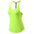 cheap Running Tops-Women&#039;s Running Singlet Gym Tank Top Hollow Out Halter Sleeveless Base Layer Athletic Quick Dry Breathability Fitness Gym Workout Exercise &amp; Fitness Sportswear Activewear Solid Colored Neon Green