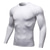 Χαμηλού Κόστους Μπλουζάκια Τρεξίματος-Ανδρικά Μακρυμάνικο Μπλούζα συμπίεσης Μπλουζάκι Φούτερ Κορυφή βασικού επιπέδου Αθλητικό Γρήγορο Στέγνωμα Ικανότητα να αναπνέει Ελαφρύ Καταλληλότητα Γυμναστήριο προπόνηση Τρέξιμο Τζόγκινγκ / Ελαστικό