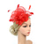 cheap Fascinators-Fascinators Headpiece Tulle Tea Party Horse Race Ladies Day Elegant Retro With Feather Flower Headpiece Headwear dress to impress Race Day Dress