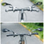 billiga Bell &amp; Lås &amp; Mirrors-cykelstyrespegel, justerbar 360° rotation cykelbackspegel för mountainbikecyklar backspegel styrcykelbackspegel justerbar anti-shake/dämpning brett intervall bak