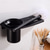 abordables Soportes para la escobilla de baño-Juego de escobillas de baño, material de aluminio, incluye escobilla de baño y escobilla de baño, 1 juego negro montado en la pared